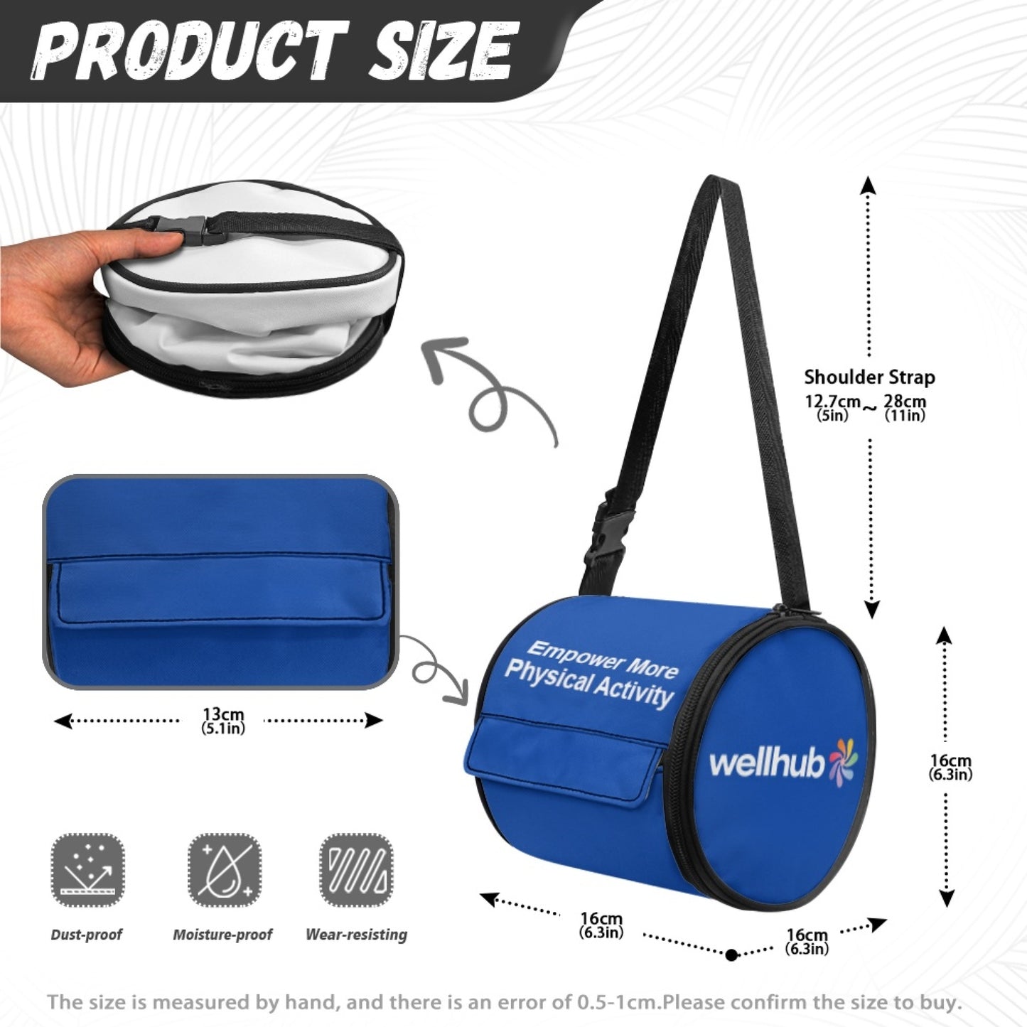 Round Paper Towel Storage Bag