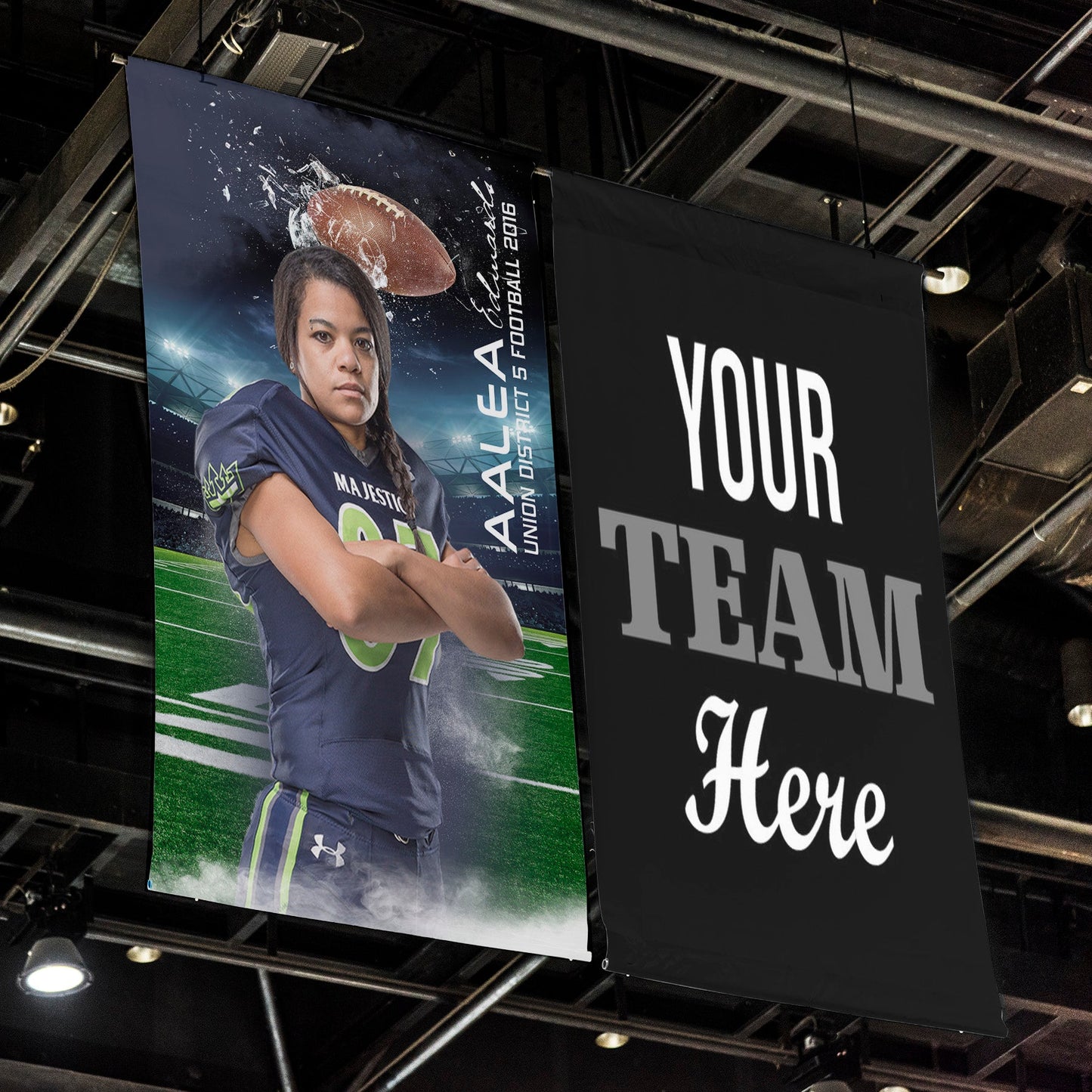 Full Steam Football Banner