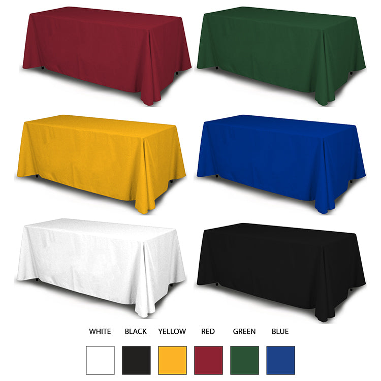 Solid Color Table Throws (Assorted Colors) - Pixydecor