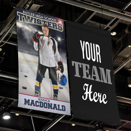 Branded Hockey Banner