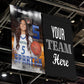 Home Court Basketball Banner