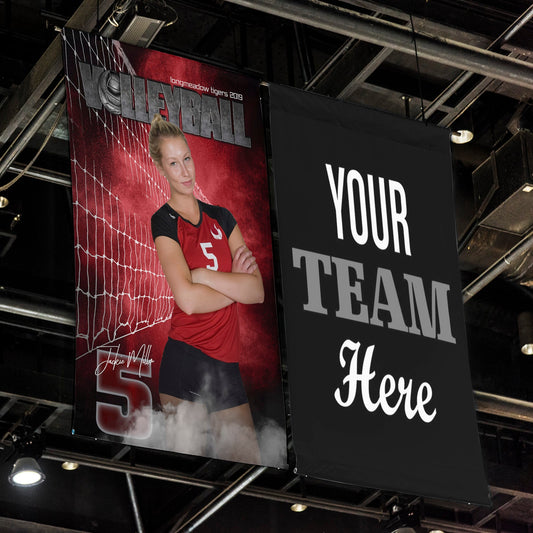 Rocked Volleyball Banner